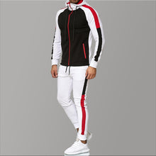 Load image into Gallery viewer, 5XL Big Size Mens Tracksuits 2019 Men's Clothing Hoodies Red Stripe Sport Tracksuit Men Set Casual Tracksuit Men Sweat New