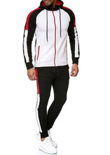 Load image into Gallery viewer, 5XL Big Size Mens Tracksuits 2019 Men's Clothing Hoodies Red Stripe Sport Tracksuit Men Set Casual Tracksuit Men Sweat New